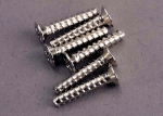 2649 Screws, 3x15mm countersunk self-tapping (6)