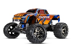 36076-74 Stampede® VXL:  1/10 Scale Monster Truck with TQi™ Traxxas Link™ Enabled 2.4GHz Radio System & Traxxas Stability Management (TSM)®