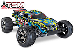 37076-4 Rustler® VXL:  1/10 Scale Stadium Truck with TQi™ Traxxas Link™ Enabled 2.4GHz Radio System & Traxxas Stability Management (TSM)®