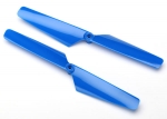 6629 Rotor blade set, blue (2)/ 1.6x5mm BCS (2) 