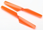 6630 Rotor blade set, orange (2)/ 1.6x5mm BCS (2) 