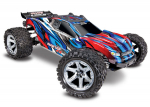RED, BLUE Rustler® 4X4 VXL:  1/10 Scale Stadium Truck with TQi™ Traxxas Link™ Enabled 2.4GHz Radio System & Traxxas Stability Management (TSM)®