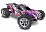PINK, PURPLE Rustler® 4X4 VXL:  1/10 Scale Stadium Truck with TQi™ Traxxas Link™ Enabled 2.4GHz Radio System & Traxxas Stability Management (TSM)®