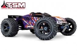 86086-4 E-Revo® VXL Brushless:  1/10 Scale 4WD Brushless Electric Monster Truck with TQi™ 2.4GHz Traxxas Link™ Enabled Radio System and Traxxas Stability Management (TSM)®