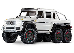 88096-4 TRX-6® Scale and Trail® Crawler with Mercedes-Benz® G 63® AMG Body:  6X6 Electric Trail Truck with TQi™ Traxxas Link™ Enabled 2.4GHz Radio System