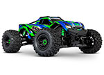 GREEN Maxx®: 1/10 Scale 4WD Brushless Electric Monster Truck with TQi™ Traxxas Link™ Enabled 2.4GHz Radio System & Traxxas Stability Management (TSM)®