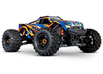 ORANGE Maxx®: 1/10 Scale 4WD Brushless Electric Monster Truck with TQi™ Traxxas Link™ Enabled 2.4GHz Radio System & Traxxas Stability Management (TSM)®