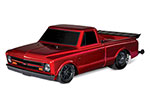 Redline Drag Slash with 1967 Chevrolet® C10 Truck Body:  1/10 Scale 2WD Drag Racing Truck with TQi™ Traxxas Link™ Enabled 2.4GHz Radio System & Traxxas Stability Management (TSM)®