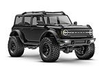 BLACK TRX-4M™ Scale and Trail® Crawler with Ford® Bronco® Body: 1/18-Scale 4WD Electric Truck with TQ 2.4GHz Radio System