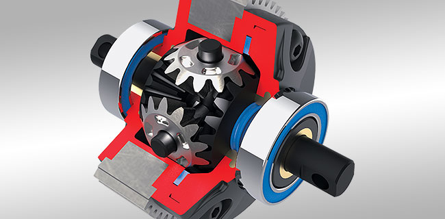 Sealed Bevel-Gear Differential